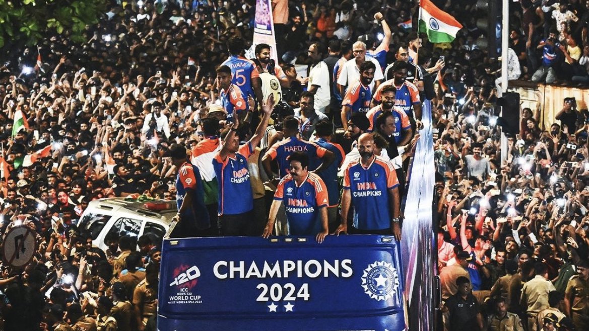 AbhayySrivastav's tweet photo. One Year ago on 4th July 2024 ❤️🏆 https://t.co/7zoT6STK7y