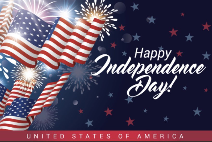 Happy Independence Day, Indian Nation! Enjoy your 4th of July.  #ProudandGrateful