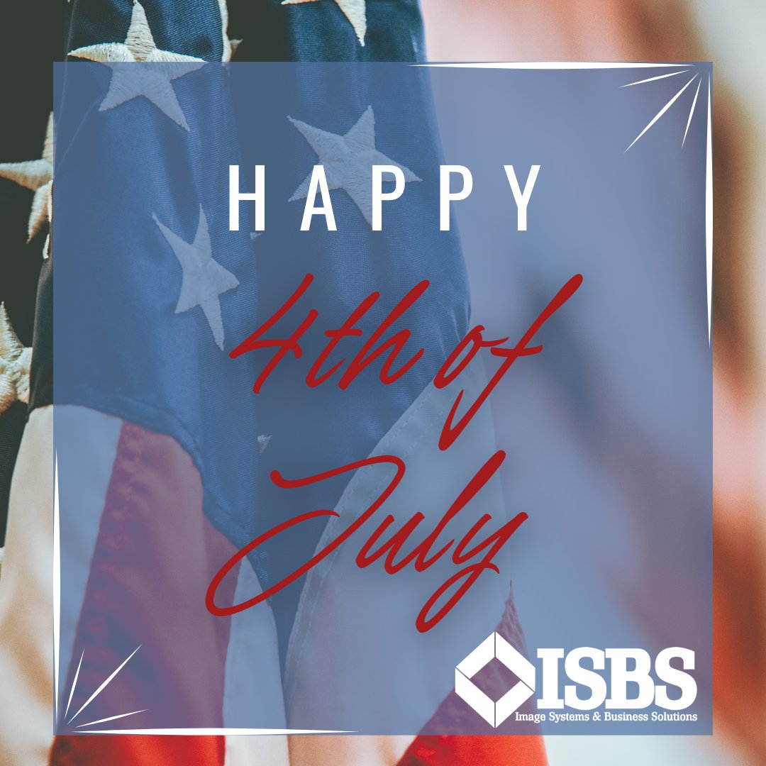 ISBS1776's tweet photo. ISBS proudly celebrates the freedom to grow, build, and innovate.

We’re grateful for our incredible team, our loyal customers, and our community.

From our family to yours, have a safe and festive Independence Day!
#Happy4th #IndependenceDay #GratefulAndFree #RedWhiteandBlue https://t.co/tlal1ynEmu