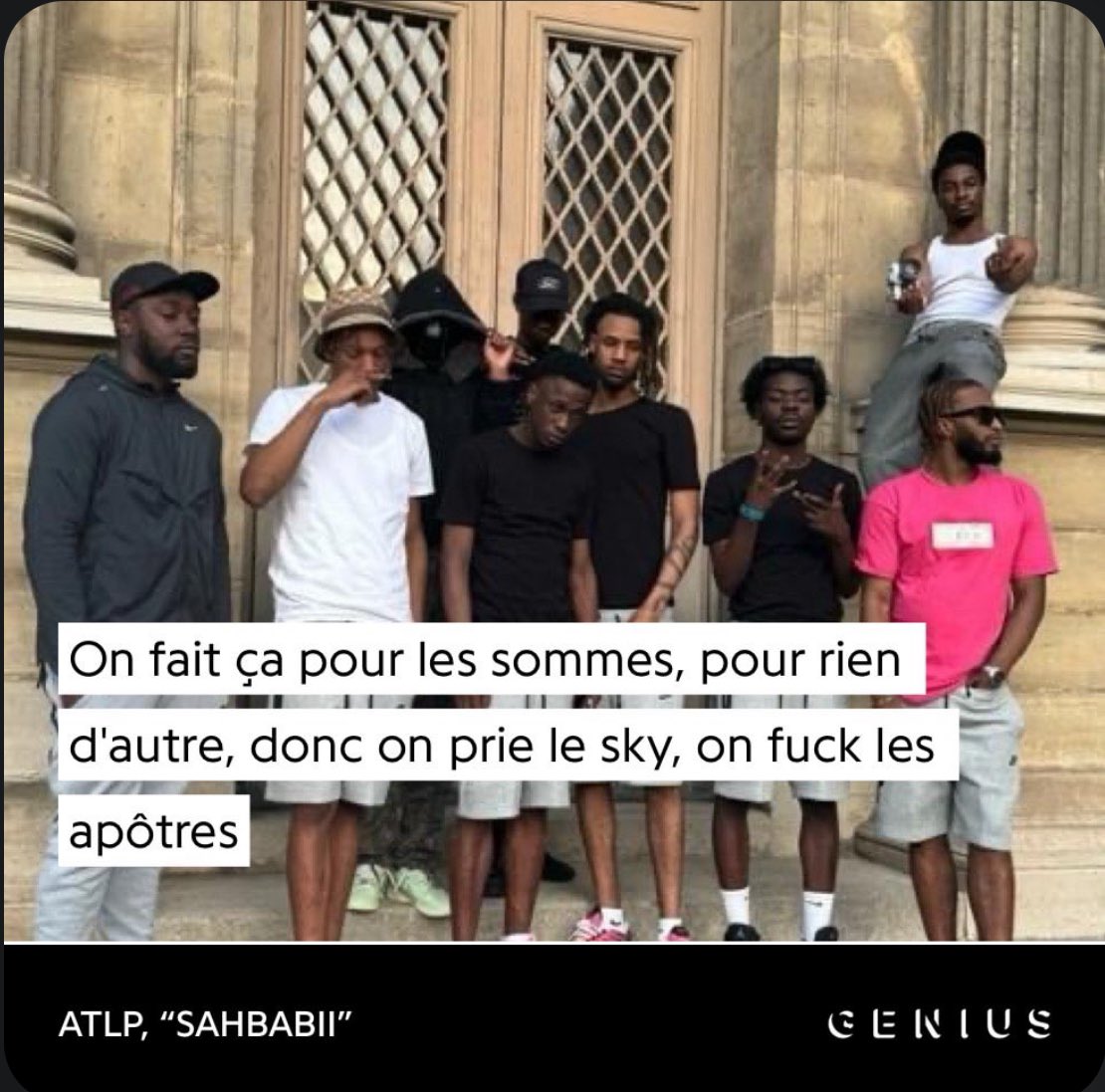 Shigaraki_94's tweet photo. C’est donc ça vos rappeurs underground christianophobe.#ATLP #boycott @KADiiR_BABA https://t.co/KAKTYG52PO