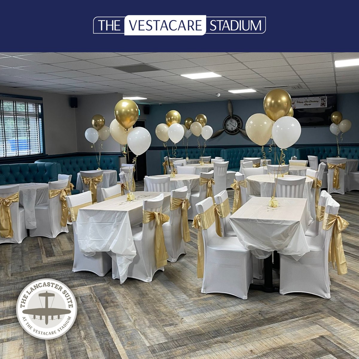 🎉 Planning an epic 18th or 21st birthday? The Lancaster Suite at Vestacare Stadium is perfect for up to 120 guests 🥂
Book now for 2025/2026!
 📍 The Vestacare Stadium
 📧 Functions@TheVestacareStadium.co.uk
 📞 0161 413 4527 (Opt 5)
#Party #OldhamEvents