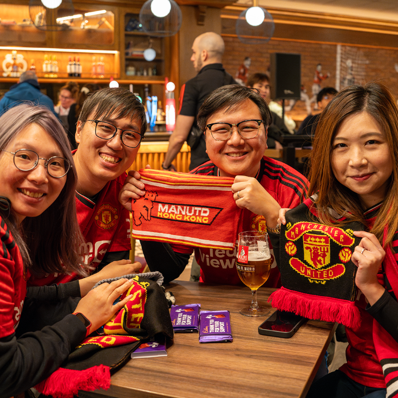 ManUtd's tweet photo. Across the 2024/25 season, our Supporters' Clubs have raised £41,000 for the Manchester United Foundation 👏