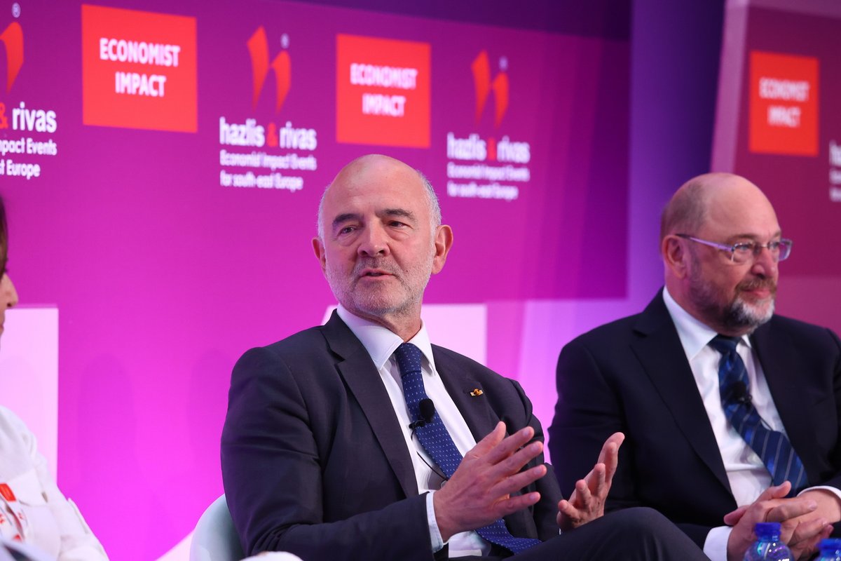 Cour des comptes (@courdescomptes) on Twitter photo 🇬🇷 Le Premier président <a href="/pierremoscovici/">Pierre Moscovici</a> s’est rendu cette semaine à #Athènes pour intervenir à la conférence annuelle de <a href="/TheEconomist/">The Economist</a>. ⬇️ 1/3 🇬🇷 Le Premier président <a href="/pierremoscovici/">Pierre Moscovici</a> s’est rendu cette semaine à #Athènes pour intervenir à la conférence annuelle de <a href="/TheEconomist/">The Economist</a>. ⬇️ 1/3