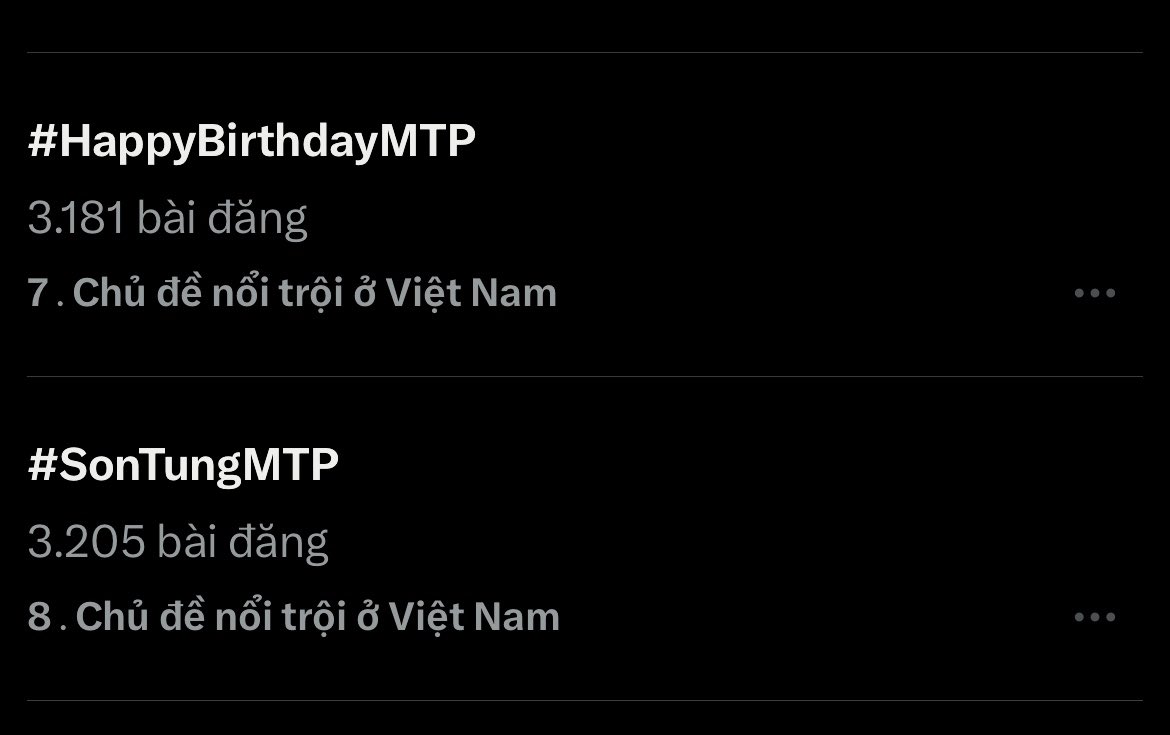 MỪNG SINH NHẬT TÙNG 18 TUỔI

<a href="/sontungmtp777/">M-TP</a> #SonTungMTP
#HappyBirthdayMTP
#HappyMTPDay