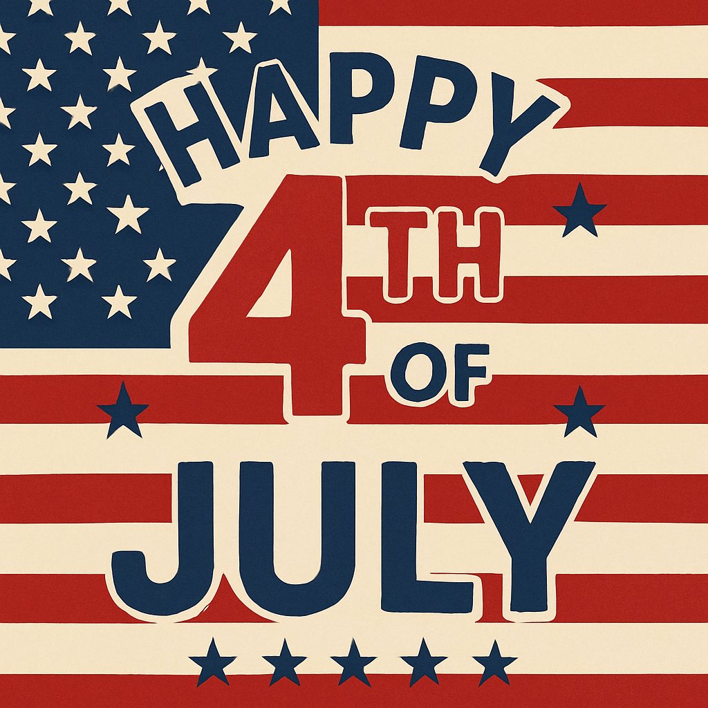 Happy 4th of July to my fellow Americans