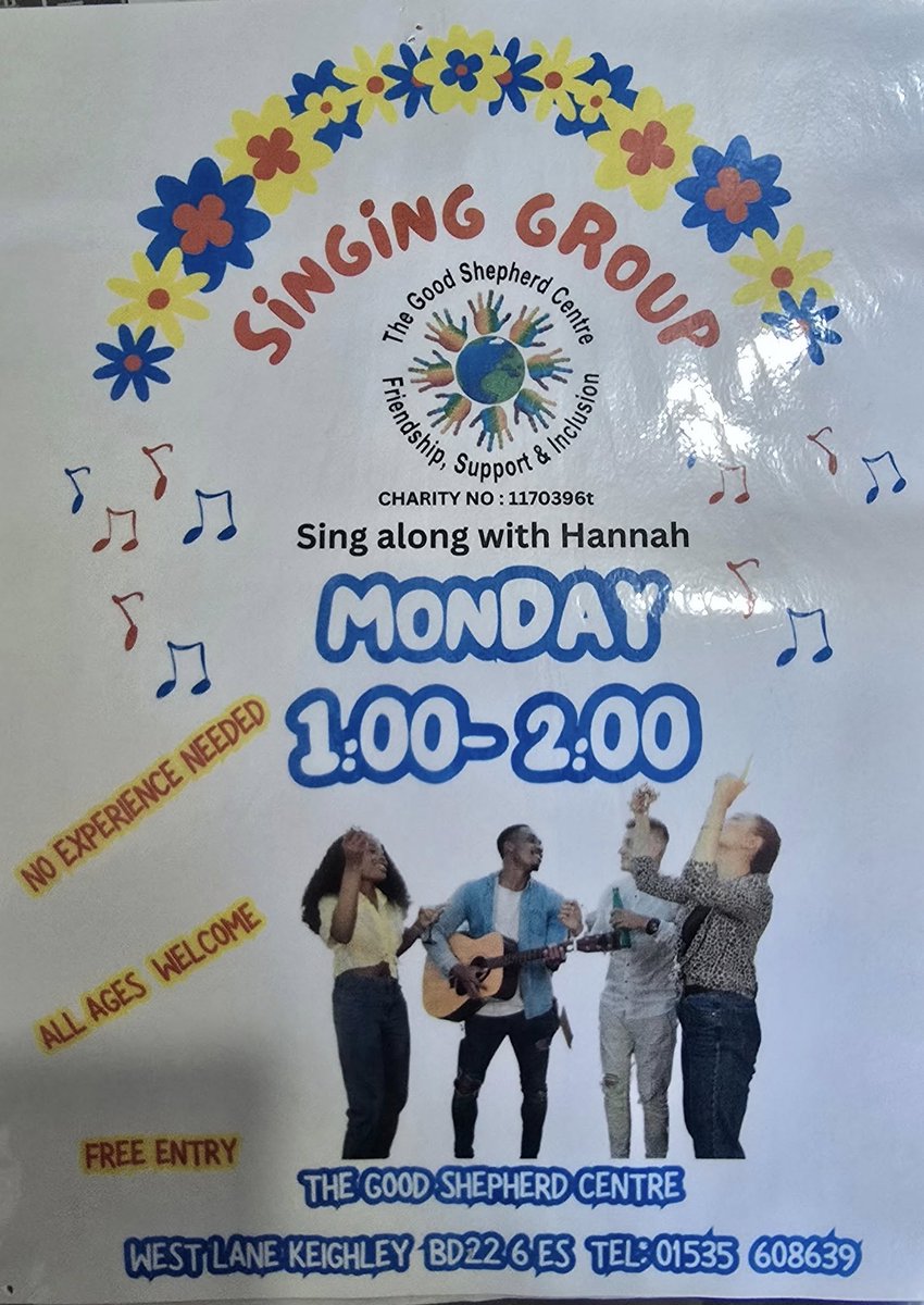 At a loose end on a Monday? Come along and join in our fun &amp; friendly groups! We have Craft Group 10am-12, then singing with Hannah 1pm-2pm and finally our new bingo session 2.15pm-3.45pm!
No experience needed, just come along and have fun.