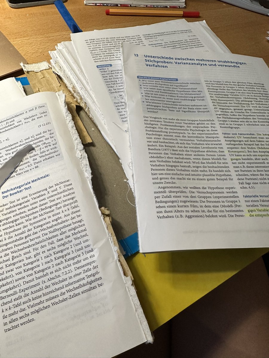 Current intensity of studying: Pure violence 😁 my statistics book has to die in the process 🪦