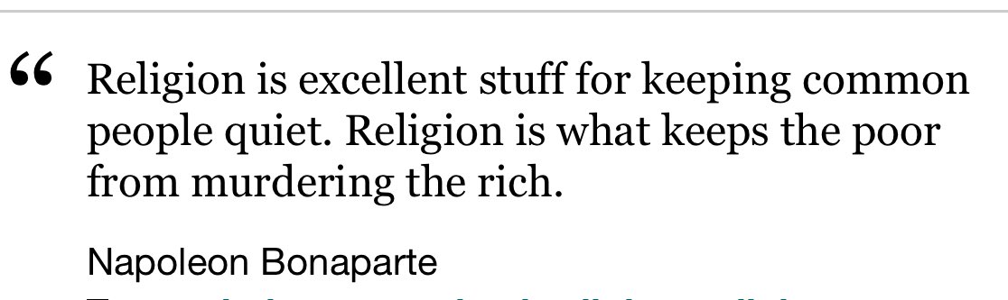 Amazed that Napoleon understood this absolute truism some two centuries ago. 
This may be a reason 
why the hearts of the masses in the Middle East bleed 
for Israel-US combo’s genocide in Gaza 
but they do not rise against their stinking rich rulers who prostrate before Trump.