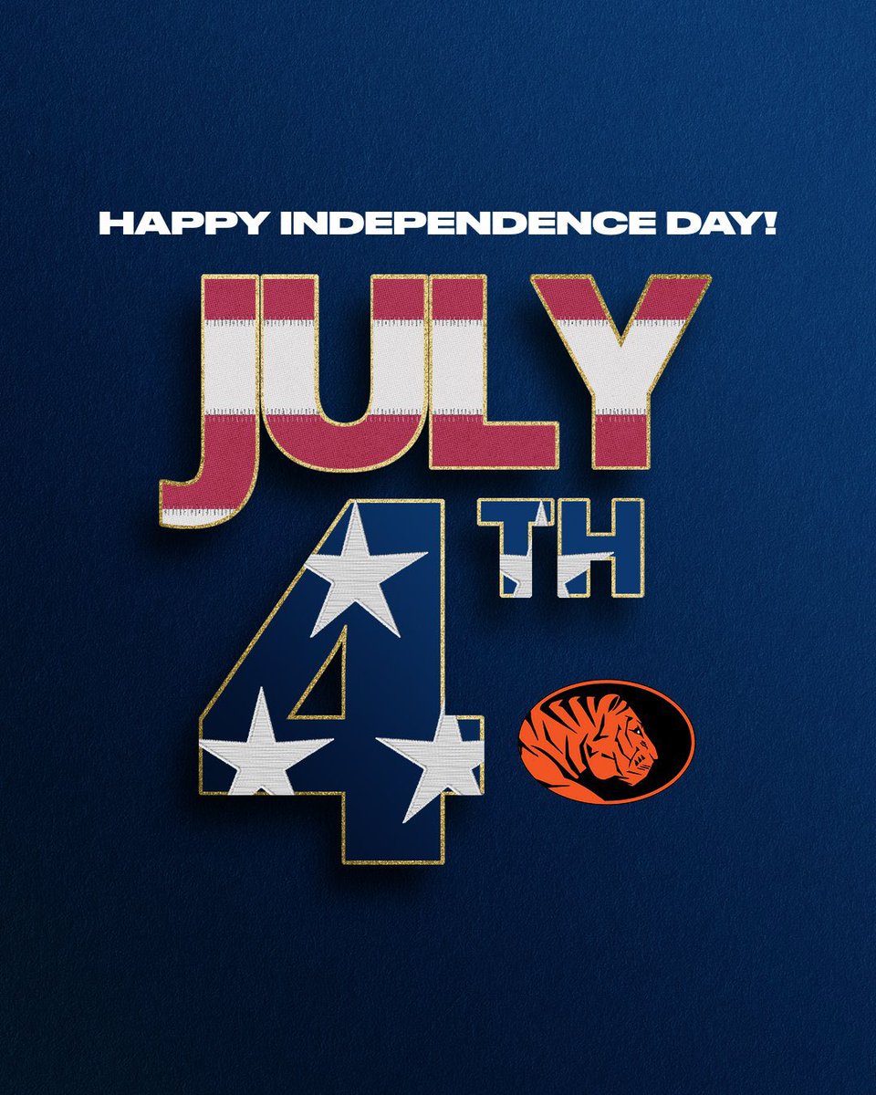 Happy Independence Day, Tigers! 🇺🇸

#GoTigers