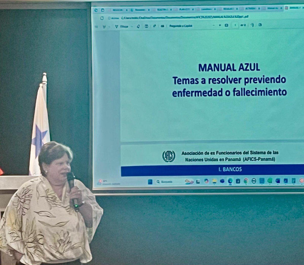 Qué grato fue acompañar este hermoso encuentro con nuestras y nuestros jubilados 💙 en Panama

Una tarde para aprender, compartir y honrar su legado.

Gracias a @AFICSPanama por promover el bienestar de quienes entregaron tanto a tantos. #EnvejecimientoSaludable