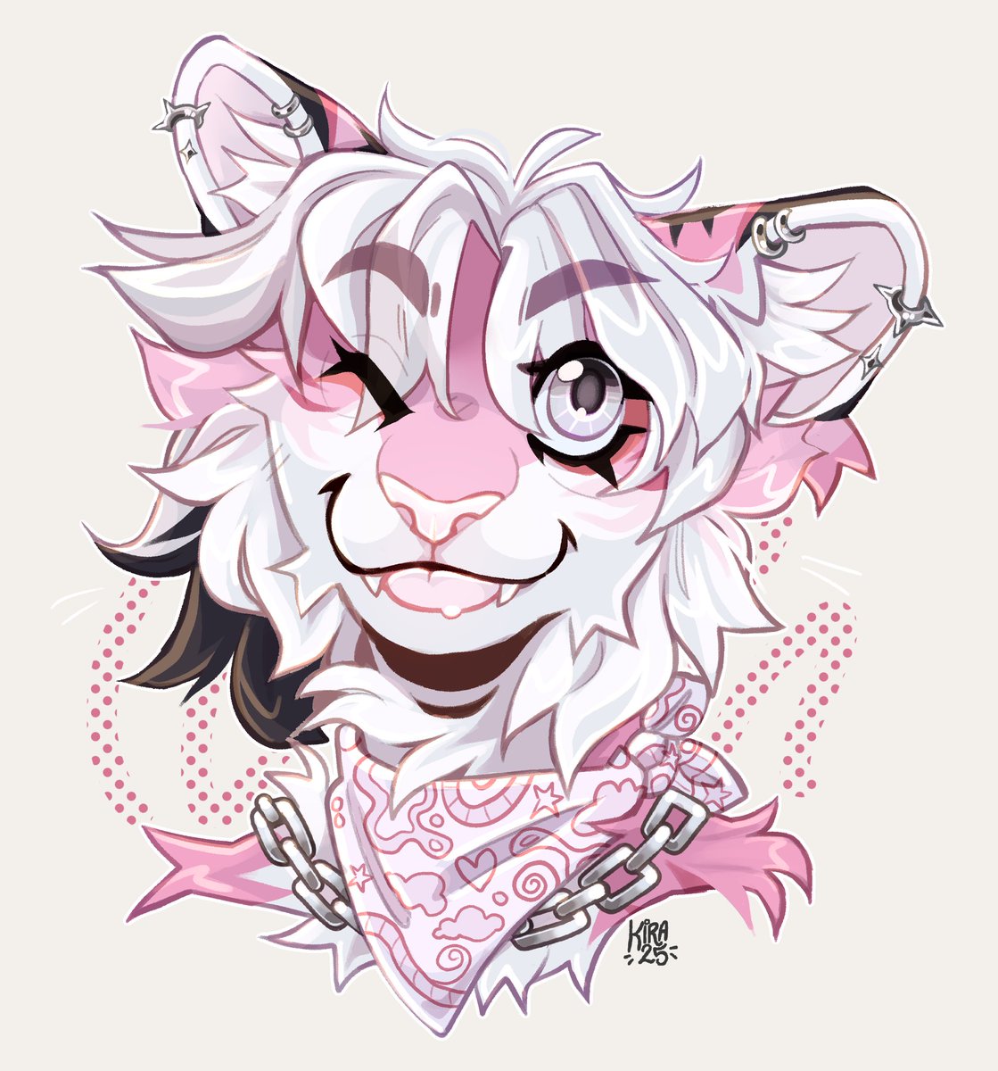 ★Artfight attack for @kittykaozz ! ★
I see pink kitty, i DRAW pink kitty 🙂‍↕️🙂‍↕️ super fun oc to draw! Its my first time drawing a knite design and i rly enjoyed it 💌🥹