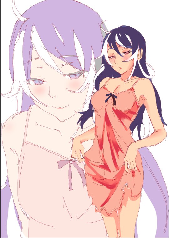 Hanekawa Tsubasa (off-season) sketch. 

#monogatari  #物語シリーズ