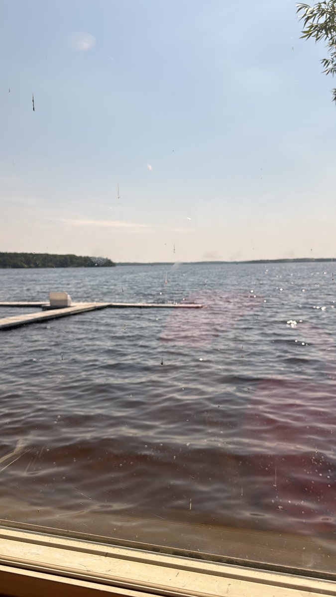 Breakfast on a lake = a good morning