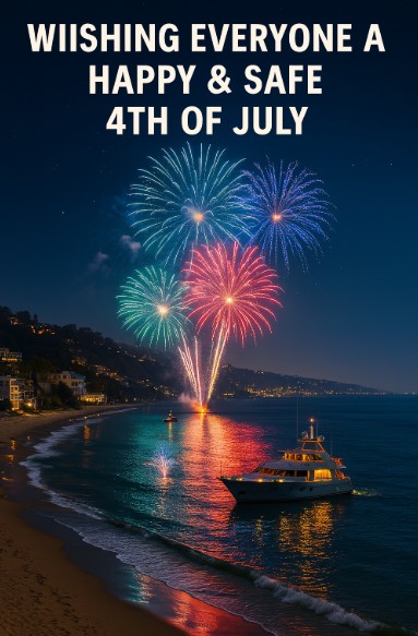 Fireworks, BBQs, Friends and Family on full blast - Here’s to a safe, spark-filled 4th of July! 🎆🇺🇸 Celebrate responsibly, cherish time with loved ones, and honor the spirit of liberty that unites us all. Have an amazing Independence Day! 

#FourthOfJuly #StaySafe #family
