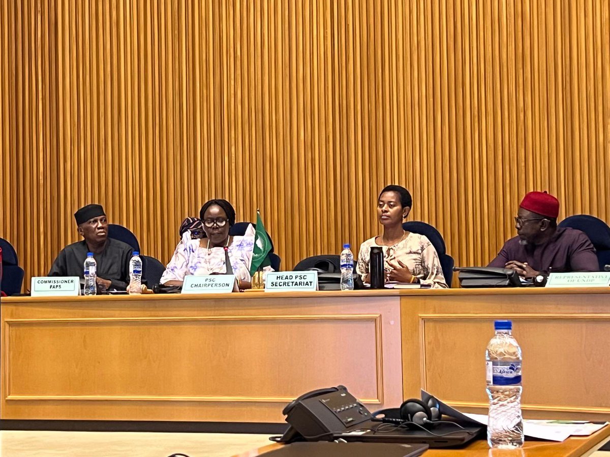mznaab's tweet image. Today, I briefed the AU Peace and Security Council #PSC on #AFSIT, the @_AfricanUnion-@UNDP facility supporting countries navigating complex political transitions.
AFSIT enables African-led, development-linked support grounded in constitutional norms, inclusive governance and…