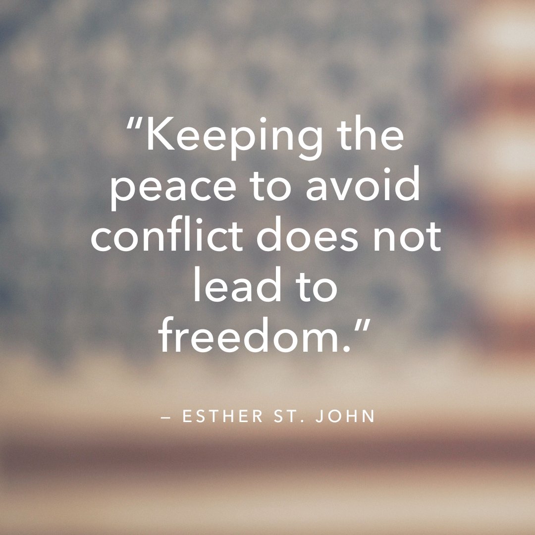 biblicalcc's tweet image. Why do we avoid hard conversations? As we celebrate Independence Day — a day centered on freedom — Esther St. John invites us to consider how true freedom is not found in avoiding conflict, but in forgiveness.
Read the full blog post 👉 biblicalcounselingcoalition.org/2025/07/04/fin…