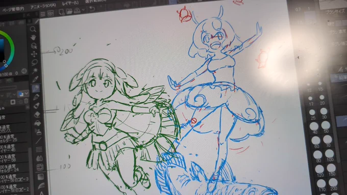 深海コンビもチラッ #けもフレ3
