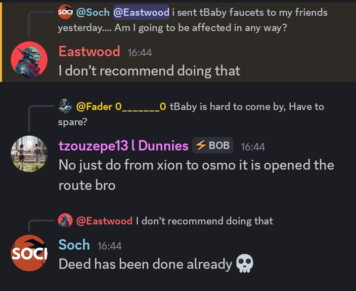 SOCH🥷 (@soch_tweet) on Twitter photo Lmao my <a href="/union_build/">Union</a> account is at risk then 
<a href="/corcoder/">cor | EthCC</a> this should have been made public imo...
My 3 months grind might just turn out to be for naught Lmao my <a href="/union_build/">Union</a> account is at risk then 
<a href="/corcoder/">cor | EthCC</a> this should have been made public imo...
My 3 months grind might just turn out to be for naught