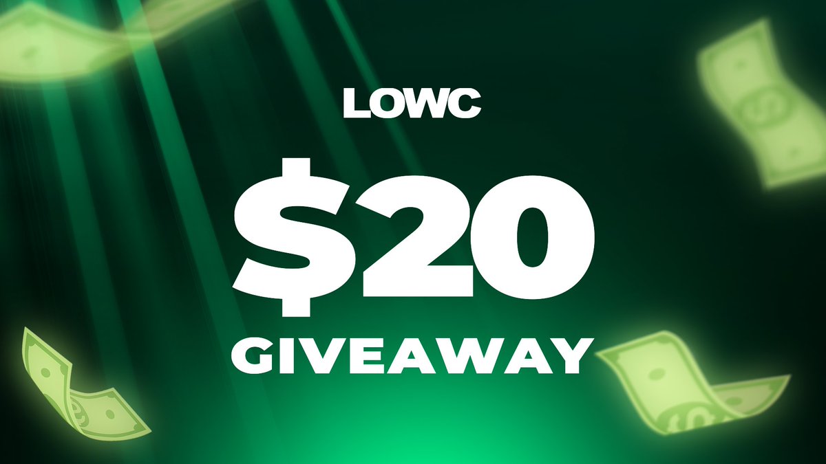 cinelowc's tweet image. 20$ GIVEAWAY  

✅Like + RT  
✅Tag a Friend

⏰Rolling in 24 hours