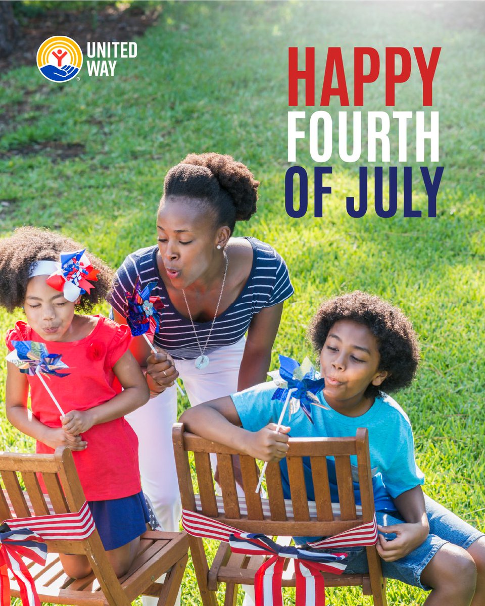 UnitedWay's tweet image. This #IndependenceDay, we look up and see more than fireworks.

We pause to reflect on freedom, sacrifice, and our shared responsibility to build a better future.

We honor those who dreamed of a brighter tomorrow, and those who gave everything to make it possible.

Because…