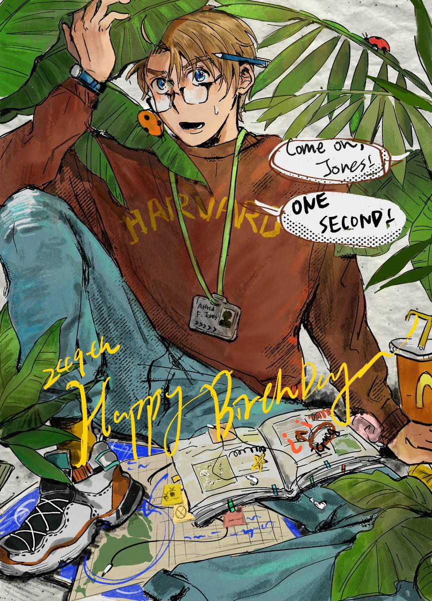 AISFOR_7744's tweet image. 𝘾𝙤𝙢𝙚 𝙤𝙣 𝙅𝙤𝙣𝙚𝙨! 𝙞𝙩’𝙨 𝙮𝙤𝙪𝙧 𝙗𝙞𝙧𝙩𝙝𝙙𝙖𝙮!

-
July 4th.
🇺🇸生賀二枚目🥳

#ヘタリア
#hetalia