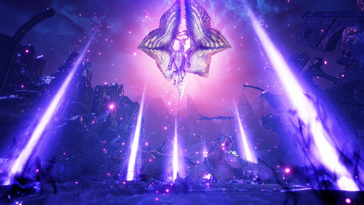 Richarquee's tweet image. Quando Monster Hunter quer, ele mostra cada take lindo...