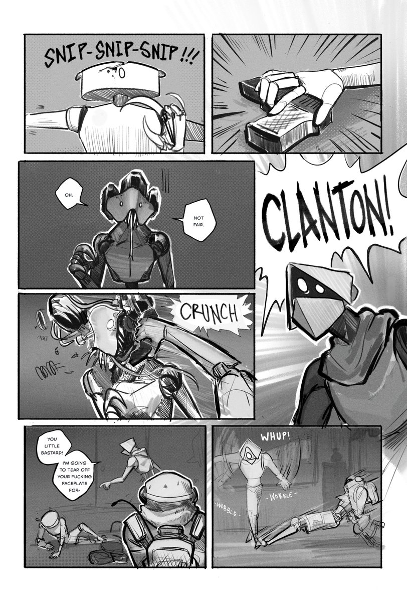 OnlineLizard's tweet image. Check out the new page of Born Slippy #1, a brand-new cyberpunk adventure in the world of The Bekkoning!
Created by me
Art by @bronkosaur
Written by @PAODriscoll3
Edited by @TheComradeVideo
New page every Friday!
