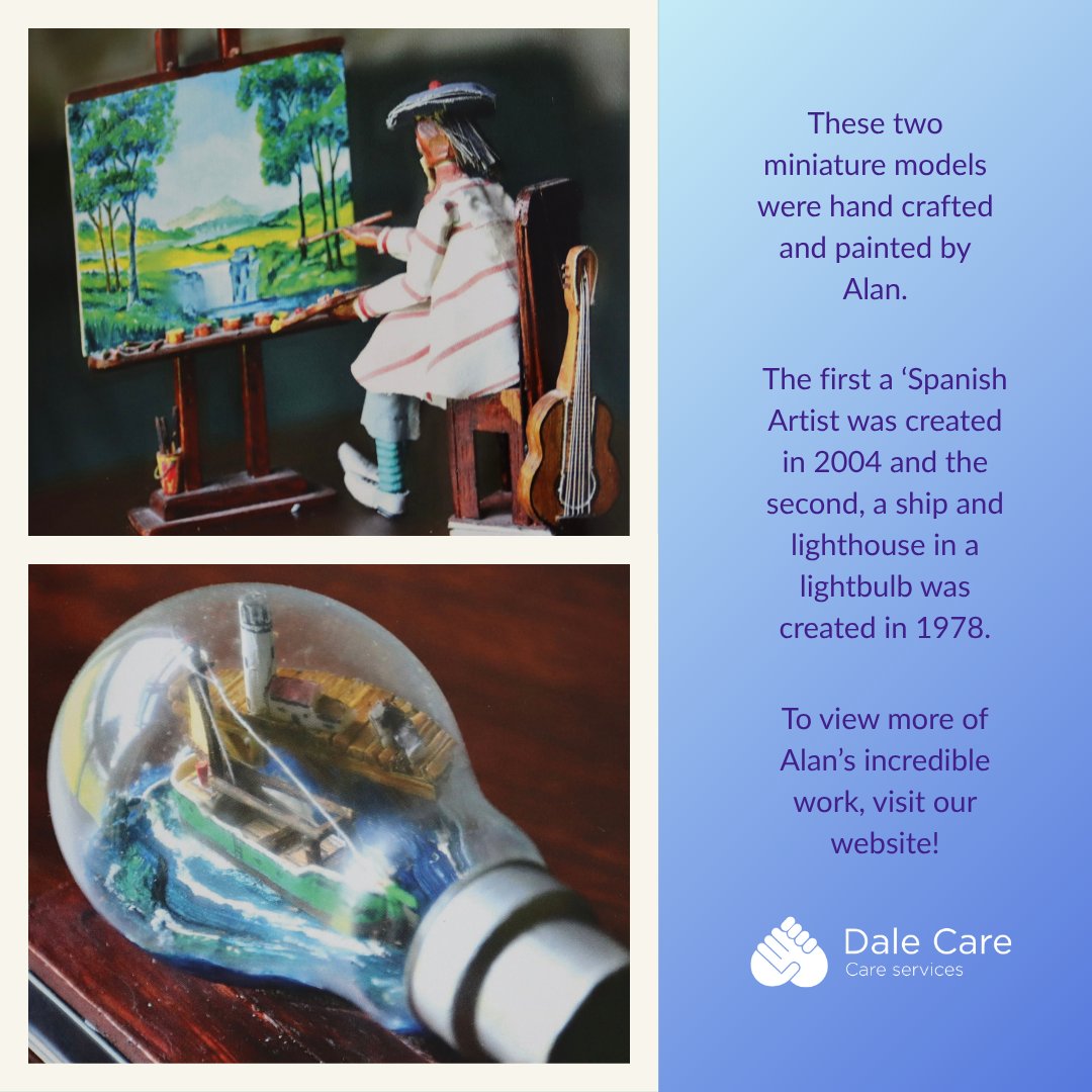 DaleCareNEast's tweet image. #CreateWeek highlights the benefits of #art on #mentalwellbeing. We&apos;d like to introduce Alan, a resident at our #ExtraCare, Blenkinsop Court in #SouthShields, who&apos;s been a passionate #artist for over 70 years. To learn more about Alan and his work visit: dalecare.co.uk/news/create-we…