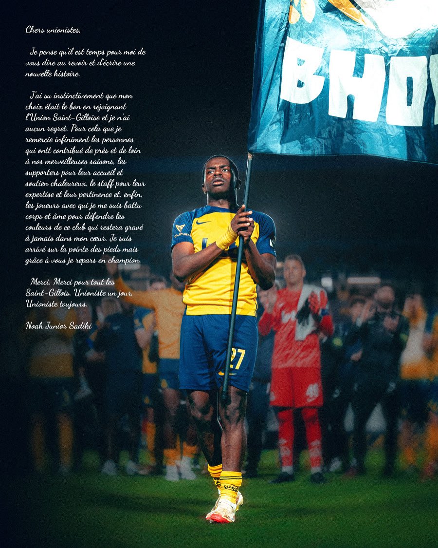 Unioniste un jour unioniste toujours merci 💛💙