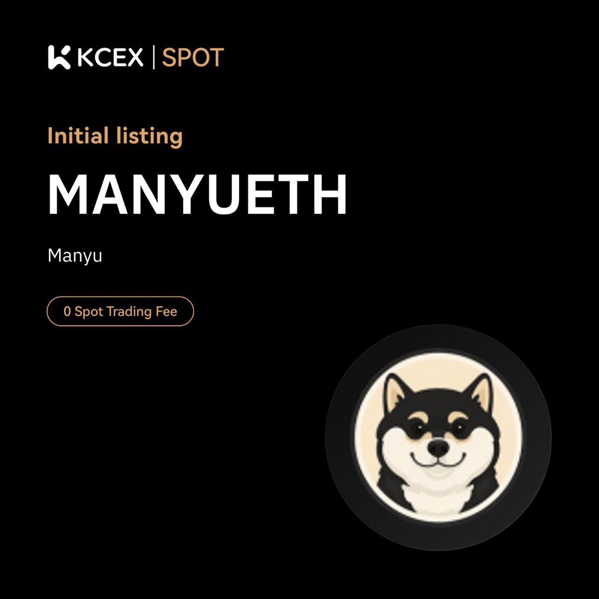 I still stand on $MANYU being the Shiba everyone already knows. 

3 CEX listings in one day (Mexc, KCEX, and LBank)
$SHIB OG members onboarded

Road to 100m will be fun to watch

Chart: dexscreener.com/ethereum/0xc47…