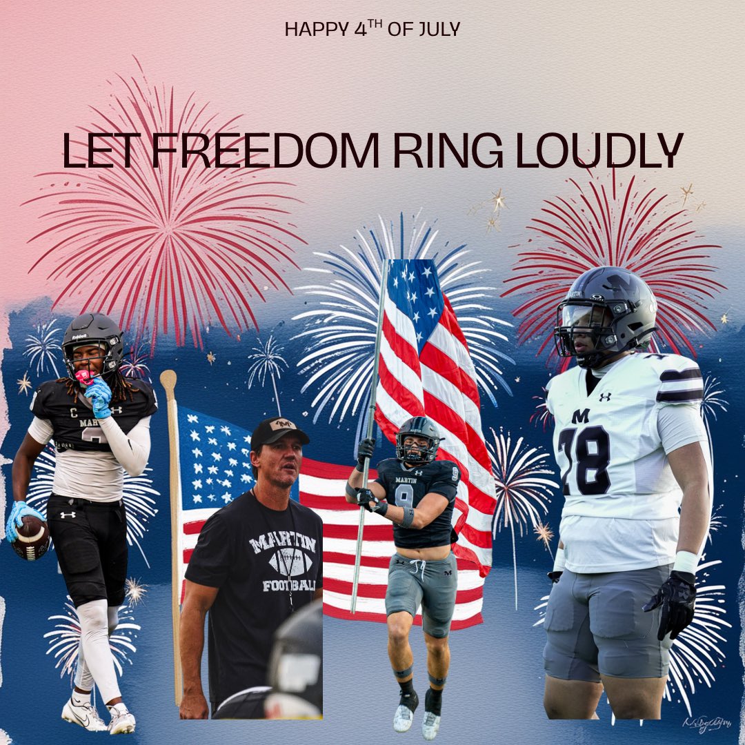 Martin_Football's tweet image. Happy 4th of July from our family to Yours. #FTP #DTP