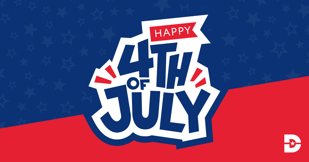 Family, friends and freedom. ❤️🤍💙 Happy Fourth of July from all of us at Dallas College!