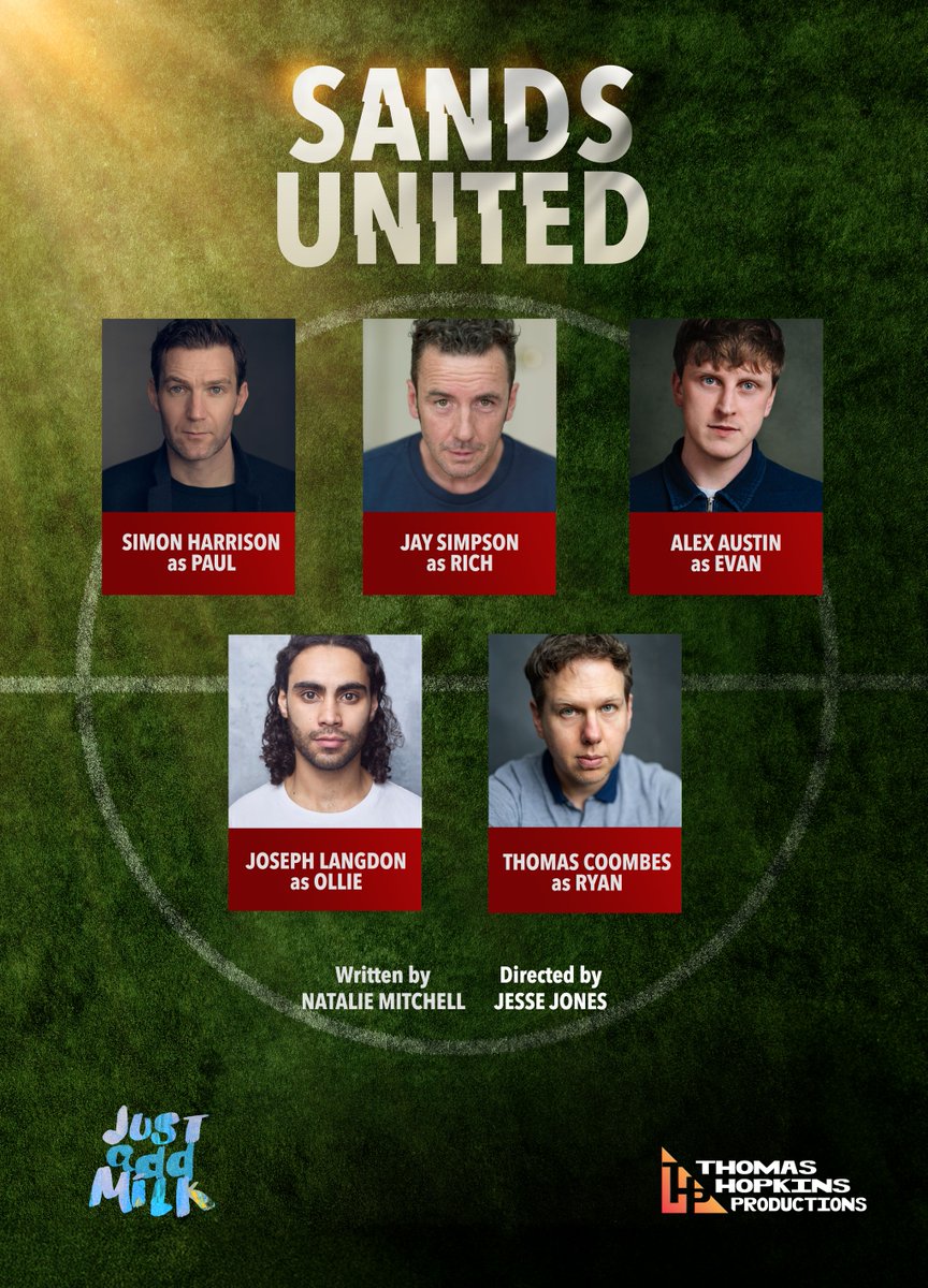 WESTENDBF's tweet photo. 🎭 STAGED READING 🎭

This July, Just Add Milk will hold a week-long R&amp;D for Sands United, a bold and emotionally charged new play exploring child loss, masculinity, and the bonds between men who find themselves in unimaginable circumstances. 

https://t.co/uCupj5AW5y https://t.co/xzZW3rZVhx