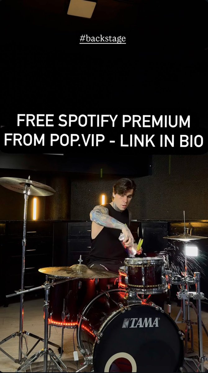 If Emil Vergo’s drumming got your head nodding, wait until you hear how you can get 1 month of Spotify FREE on POP.VIP! 🎁🎶

Don’t miss out, find out more on his bio. tiktok.com/@emilvergo

#POPGStar #EmilVergo #Drummers