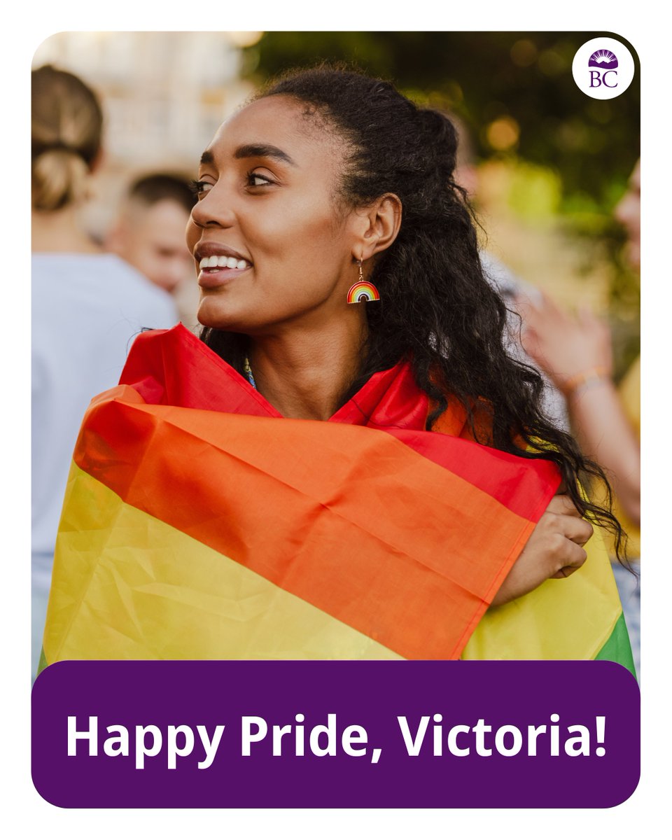 BCGovNews's tweet image. As Victoria prepares to hold their annual Pride parade this weekend, we’re reminded that pride is much more than a celebration. It’s a protest against hate and a reminder that everyone has the right to live with dignity and pride in who they are. Happy Pride, Victoria!