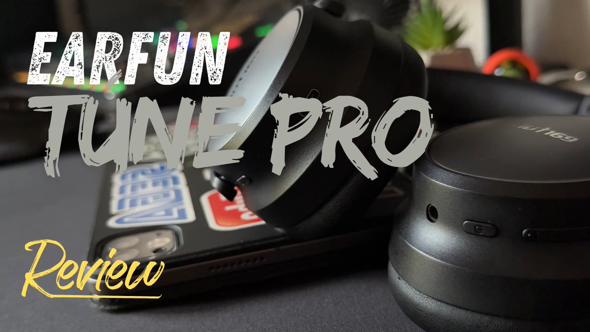 AppleX4_'s tweet image. 🎧 ¿Mejores que los AirPods por 59€?
Probamos los EarFun Tune Pro: cancelación brutal, 120h de batería y conexión dual 🔥
No te pierdas la review → youtu.be/9LiBQqUCzIk
#AppleX4 #ReviewTech #Auriculares