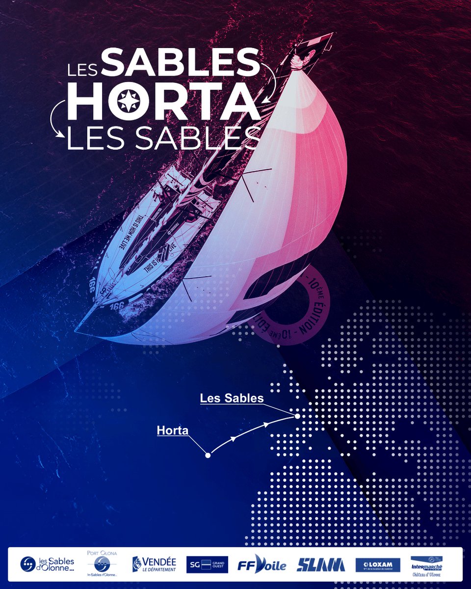 Virtual Regatta (@virtualregatta) on Twitter photo 🏁 Prêt pour le retour ? <a href="/Sables_Horta/">Les Sables - Horta</a>
La 2e étape de #LesSablesHorta démarre bientôt !
Depuis Horta 🇵🇹, cap sur Les Sables-d’Olonne 🇫🇷 en Class40.
⏳ Départ le 8 juillet ➝ virtualregatta.com/offshore-game/… 🏁 Prêt pour le retour ? <a href="/Sables_Horta/">Les Sables - Horta</a>
La 2e étape de #LesSablesHorta démarre bientôt !
Depuis Horta 🇵🇹, cap sur Les Sables-d’Olonne 🇫🇷 en Class40.
⏳ Départ le 8 juillet ➝ virtualregatta.com/offshore-game/…