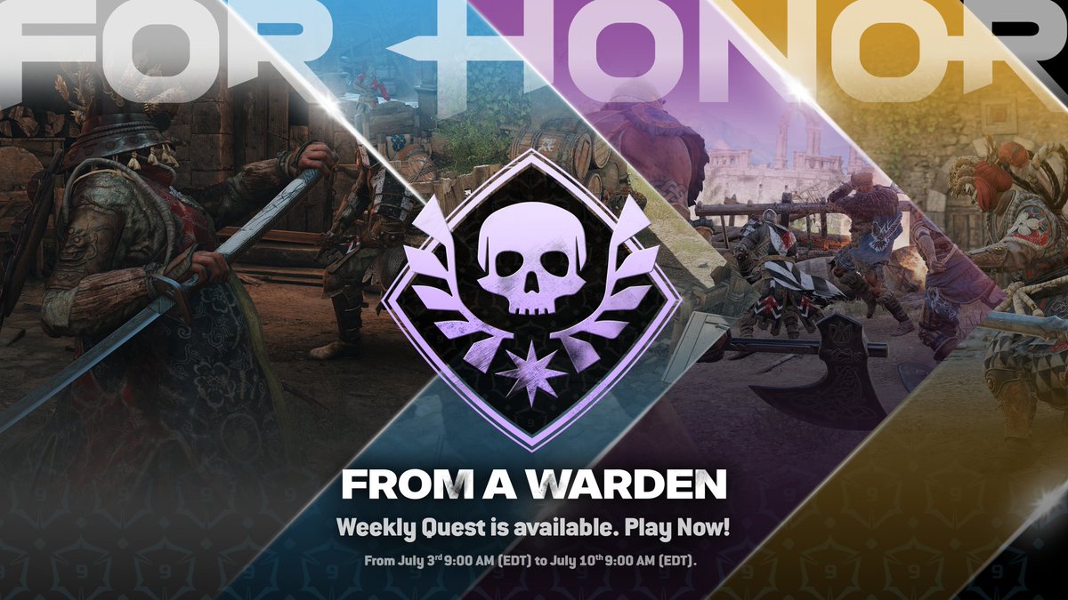 Our latest Weekly Quest "From a Warden" is out now!

Hop onto the battlefield this weekend to participate. ⚔️