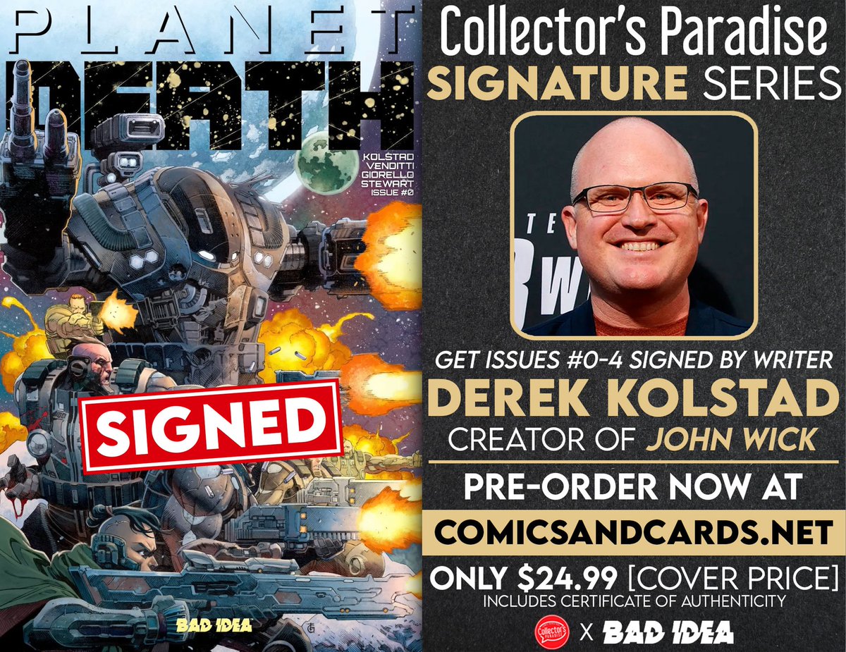 cparadize's tweet image. Comic Picks 7/09 + Halloween in July! Planet Death Signing Tour! New BENEATH THE TREES and PLANET DEATH!- mailchi.mp/comicsandcards…
