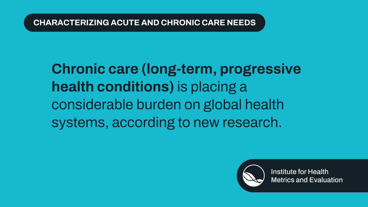 Institute for Health Metrics and Evaluation (IHME) (@ihme_uw) on Twitter photo Worldwide, two-thirds of all-cause, all-age disability-adjusted life years were attributed to conditions that required chronic care, according to a new study published in <a href="/NatureComms/">Nature Communications</a>: ms.spr.ly/6018SNr3i Worldwide, two-thirds of all-cause, all-age disability-adjusted life years were attributed to conditions that required chronic care, according to a new study published in <a href="/NatureComms/">Nature Communications</a>: ms.spr.ly/6018SNr3i
