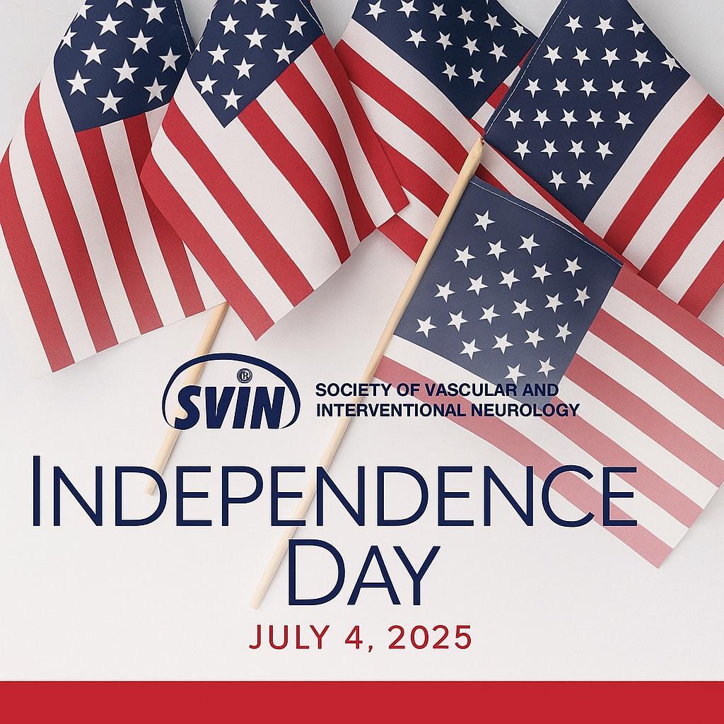 SVIN (@svinsociety) on Twitter photo Happy Independence Day from SVIN! 🎇
As we reflect on independence and innovation, we’re grateful for the clinicians, researchers, and partners working tirelessly to improve patient outcomes every day.
#SVIN #FourthofJuly #IndependenceDay Happy Independence Day from SVIN! 🎇
As we reflect on independence and innovation, we’re grateful for the clinicians, researchers, and partners working tirelessly to improve patient outcomes every day.
#SVIN #FourthofJuly #IndependenceDay