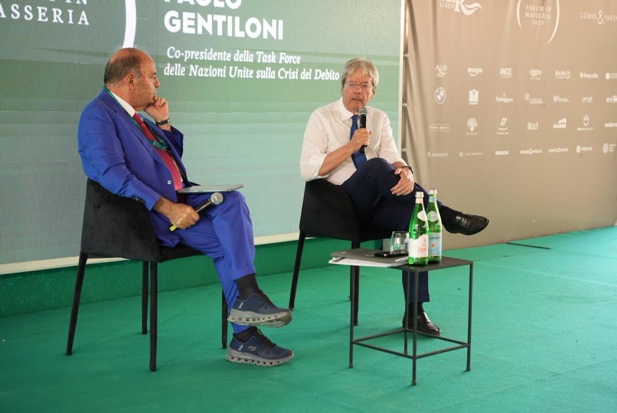 Comin & Partners (@cominandpa) on Twitter photo .<a href="/PaoloGentiloni/">Paolo Gentiloni</a>, co-presidente Task Force dell’ONU sulla Crisi del Debito, dialoga con Bruno Vespa
La diretta: youtube.com/live/XyQFQsOXA… .<a href="/PaoloGentiloni/">Paolo Gentiloni</a>, co-presidente Task Force dell’ONU sulla Crisi del Debito, dialoga con Bruno Vespa
La diretta: youtube.com/live/XyQFQsOXA…