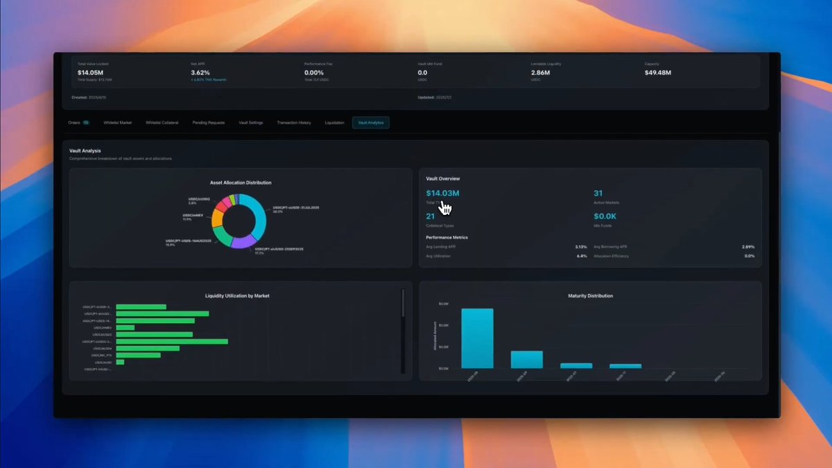 Something powerful is coming to <a href="/TermMaxFi/">TermMax | Fixed Rate Borrowing & Lending</a>.

Introducing TermMax Curator Tool — a professional interface for Curators to deploy capital, set strategy, and control pricing curves across whitelisted markets on TermMax.

Let’s walk through what curators can do 👇

1/6