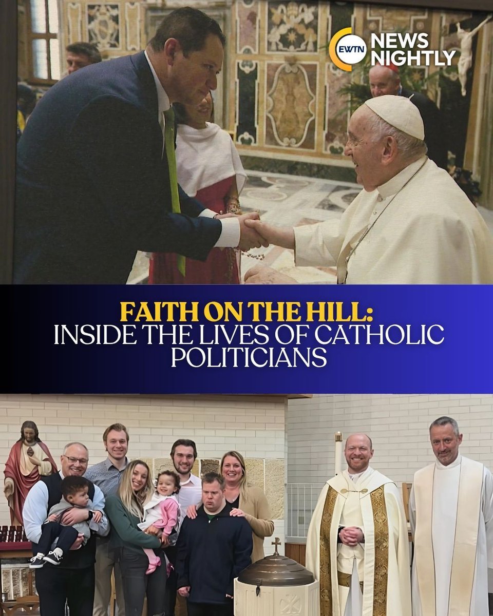 EWTNNewsNightly's tweet photo. For the 4th of July, we profile leaders on Capitol Hill and learn how their Catholic faith journeys affect their service to the nation.
Tune in tonight for a special Independence Day holiday edition of EWTN News Nightly.
#GodBlessAmerica #PrayforOurNation https://t.co/i2s3ObebGz