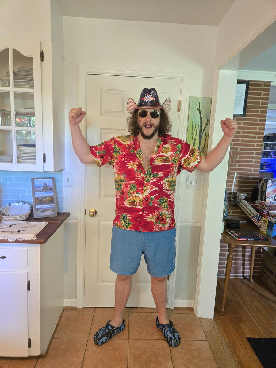 SterlingDuPre's tweet image. Boogidee, boogidee, boogidee boys let&apos;s go &apos;MURICA!