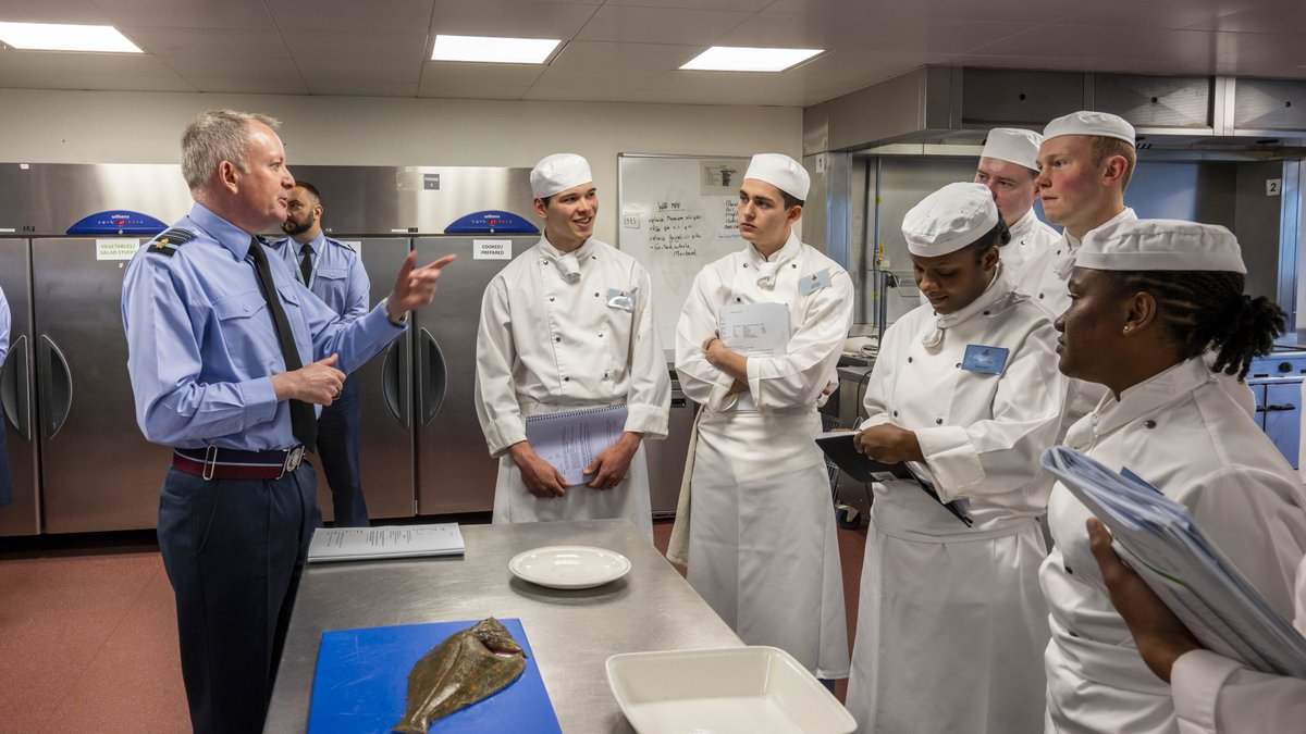 ChiefofAirStaff's tweet image. Developing talent is a top RAF priority. Recently, I visited the Defence School of Logistics & Administration to meet trainees from Logistics & People Ops. Enablers are vital, the RAF can’t protect the skies without them. Honoured to present awards recognising their impact.