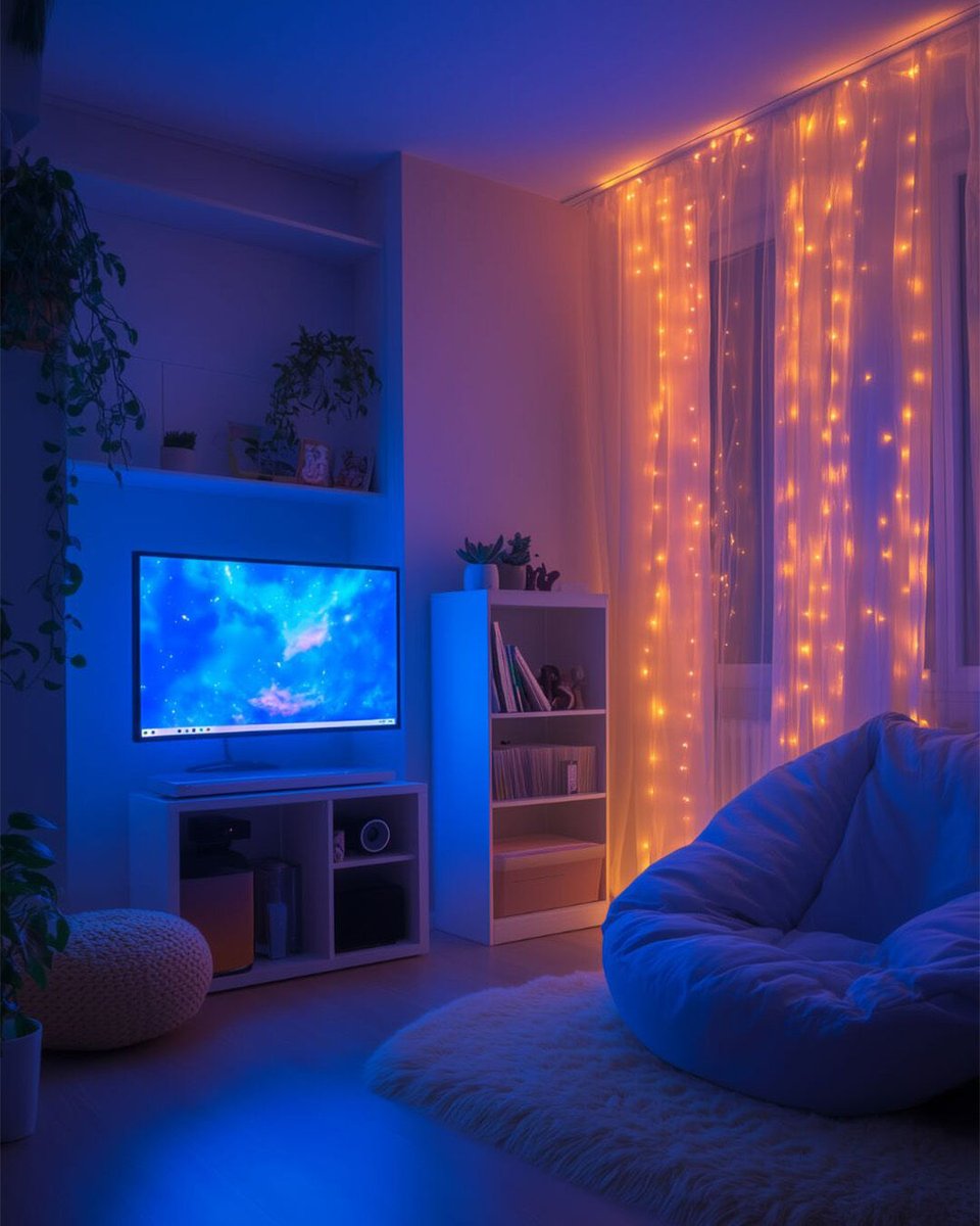 BirddogLighting's tweet image. Sheer curtains + warm LED String Lights = instant cozy. 🌙
This soft glow setup is perfect for winding down after a long day.

Check out our String Lights 👉 birddogdistributing.com/string-lights/

#BirddogLighting #StringLights #CozyVibes #HomeInspo