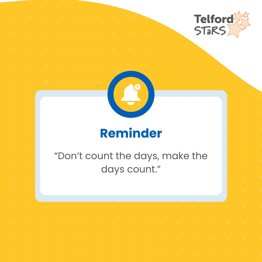 "Don't count the days, make the days count" ➕ #FeelGoodFriday