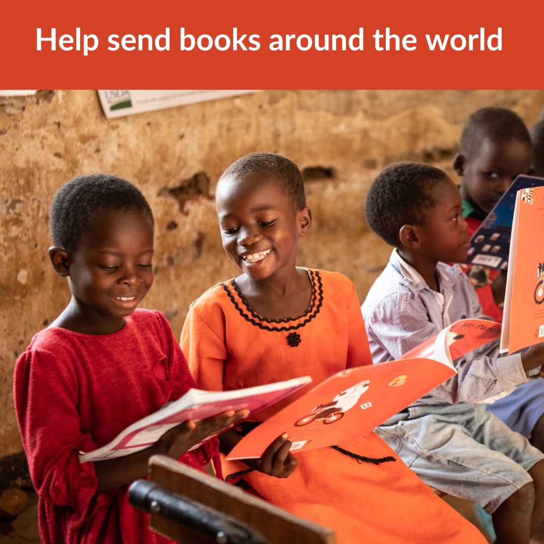 Do you know a school that could help to send books to children like Grace and Rachel?

Find out more about Story Space and how you can join in at the link below👇
bookaid.org/support-us/sto…