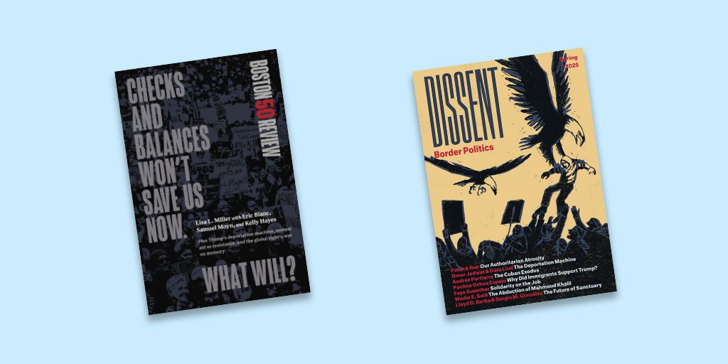 Boston Review (@bostonreview) on Twitter photo We're teaming up with <a href="/DissentMag/">Dissent Magazine</a> again this summer!
Get a print subscription to both magazines for just $60, or digital for $35.
Just add a BR membership to your cart and use code DISSENT60 to save on print or DISSENT35 for digital.
bostonreview.net/memberships We're teaming up with <a href="/DissentMag/">Dissent Magazine</a> again this summer!
Get a print subscription to both magazines for just $60, or digital for $35.
Just add a BR membership to your cart and use code DISSENT60 to save on print or DISSENT35 for digital.
bostonreview.net/memberships